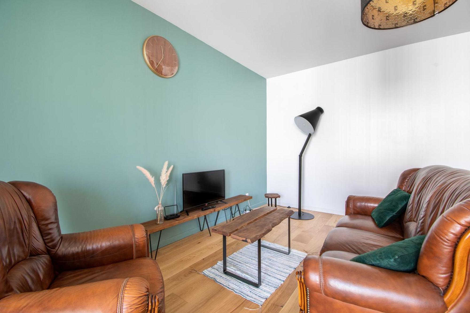 Cosy T2 De 50 M² Centre-Ville Avec Garage & Balcon 낭트 외부 사진